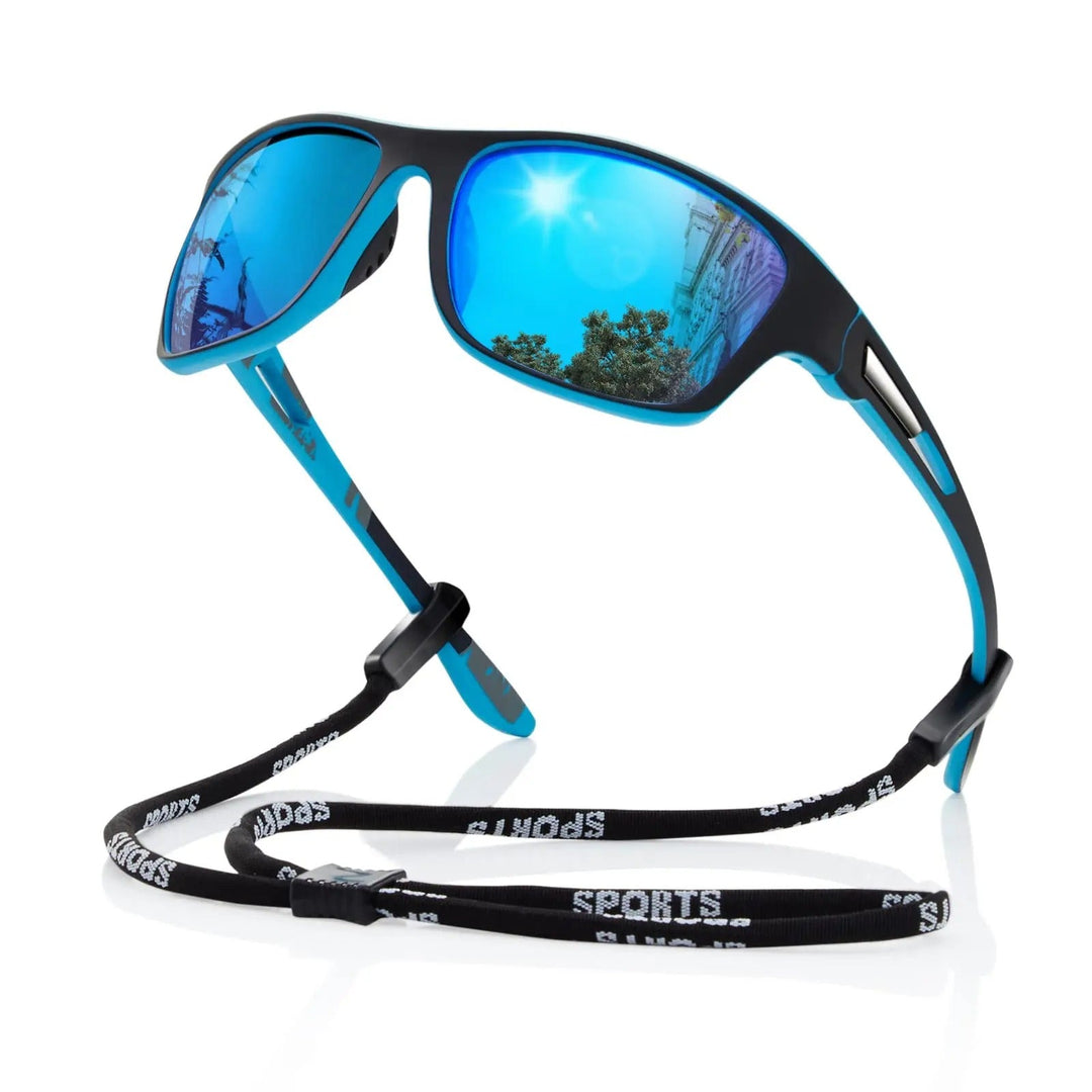Lunettes de Soleil Sportives Polarisées Pour Homme et Femme Monture Légère 2