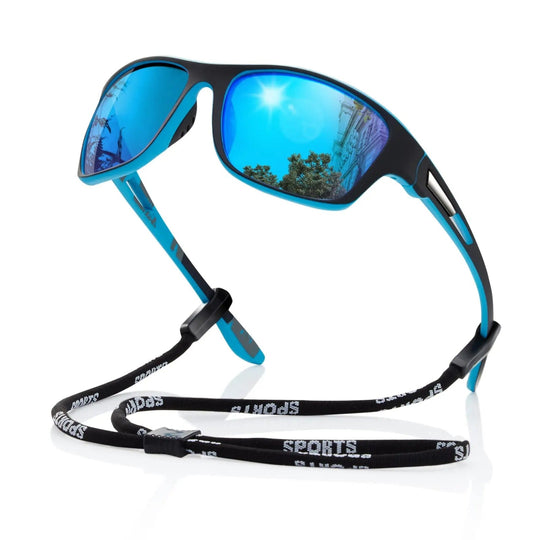Lunettes de Soleil Sportives Polarisées Pour Homme et Femme Monture Légère 2