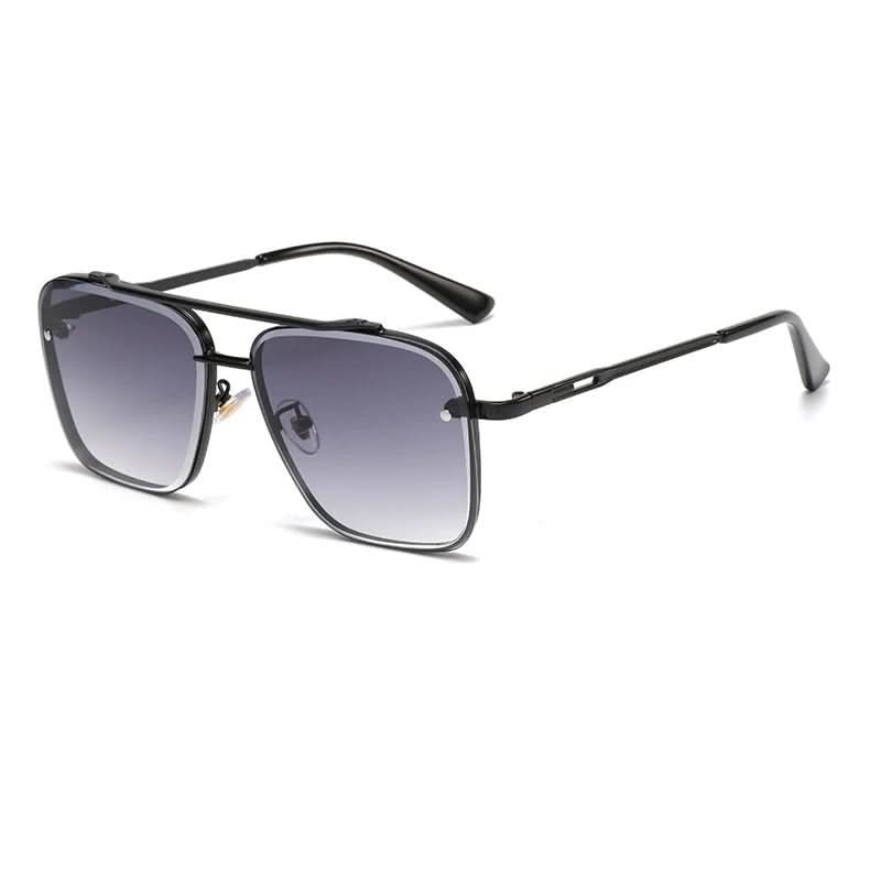 Lunettes de Soleil Tendance Homme Femme Monture Métal 11
