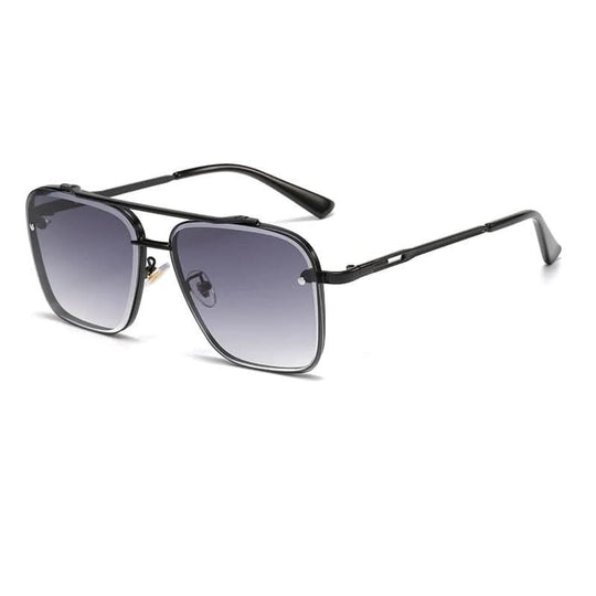 Lunettes de Soleil Tendance Homme Femme Monture Métal 11