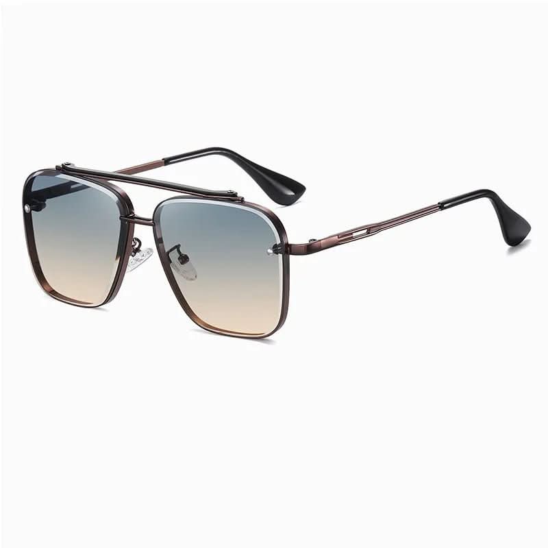Lunettes de Soleil Tendance Homme Femme Monture Métal 2