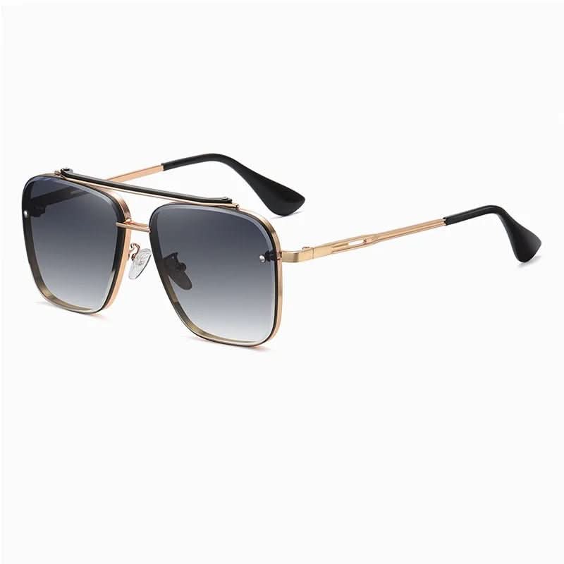 Lunettes de Soleil Tendance Homme Femme Monture Métal 4