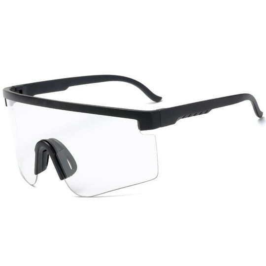 Lunettes de Soleil Unisexes Sportives Surdimensionnées avec Protection UV400 10