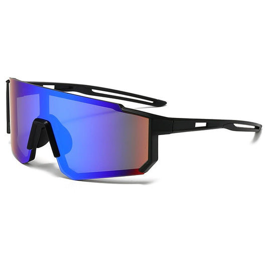 Lunettes de Soleil Unisexes Sportives Surdimensionnées avec Verres Polarisés 3