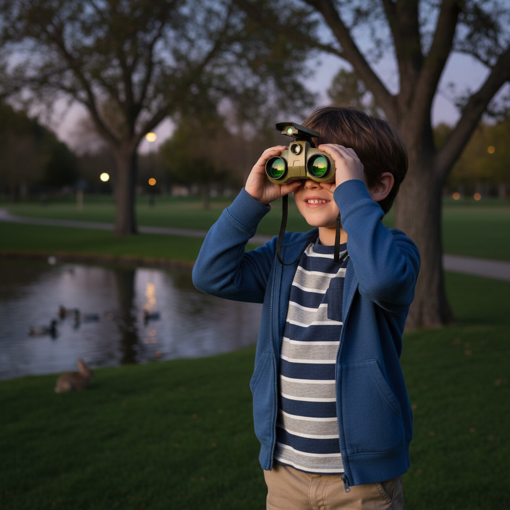 Lunettes de Vision Nocturne et Jumelles pour Enfants Aventure 1
