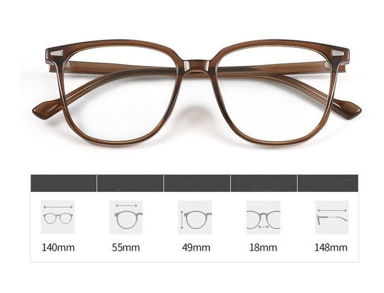 Lunettes de dioptrie pour myopes au design moderne 3