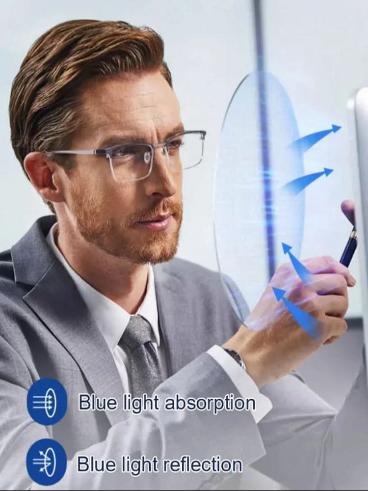 Lunettes de lecture ultralégères unisexes avec filtre lumière bleue 6