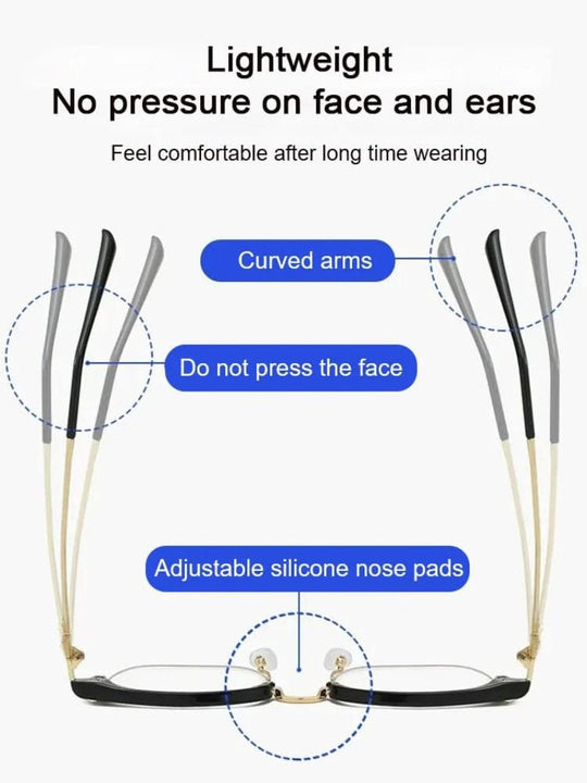 Lunettes de lecture ultralégères unisexes avec filtre lumière bleue 7