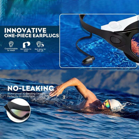 Lunettes de natation à vue large pour hommes et femmes 1