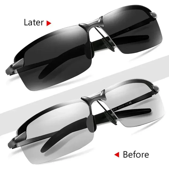 Lunettes de soleil photochromiques pour hommes 1