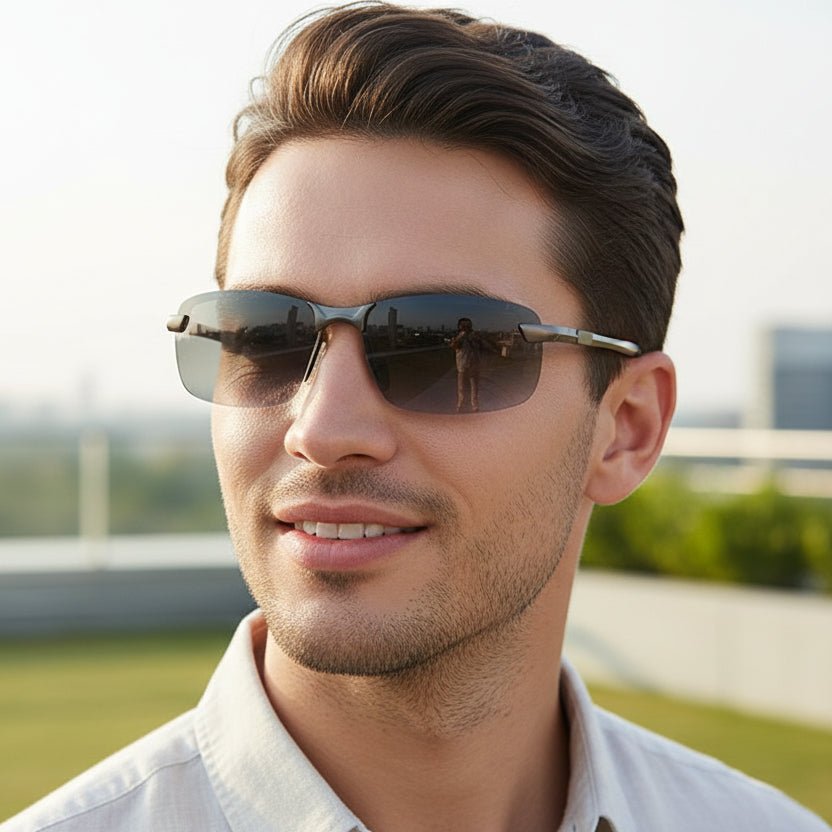 Lunettes de soleil photochromiques pour hommes et femmes 2