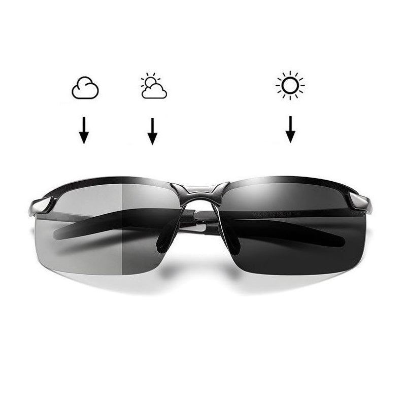 Lunettes de soleil photochromiques pour hommes et femmes 4