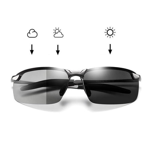 Lunettes de soleil photochromiques pour hommes et femmes 4