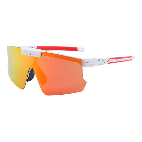 Lunettes de soleil sport pour hommes style shield performance 0