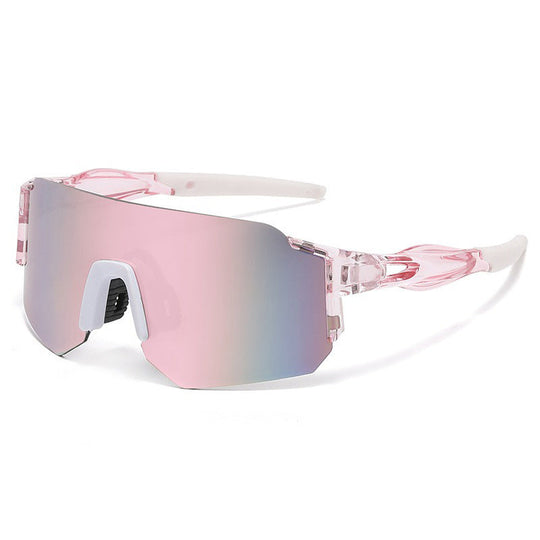 Lunettes de soleil sport unisexes performance avec monture surdimensionnée 10