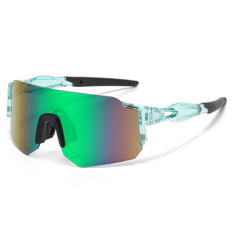Lunettes de soleil sport unisexes performance avec monture surdimensionnée 2