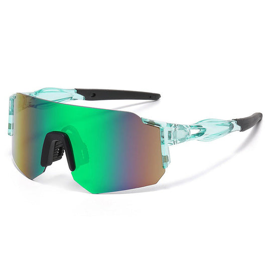 Lunettes de soleil sport unisexes performance avec monture surdimensionnée 2