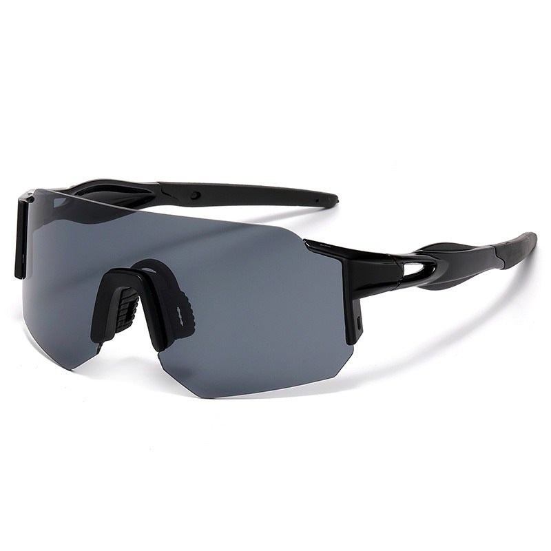 Lunettes de soleil sport unisexes performance avec monture surdimensionnée 5