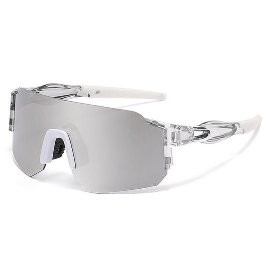 Lunettes de soleil sport unisexes performance avec monture surdimensionnée 9