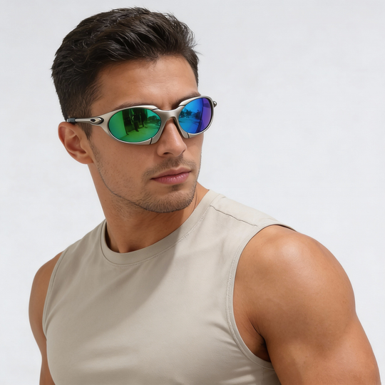 Lunettes de soleil sportives pour hommes avec monture légère 1