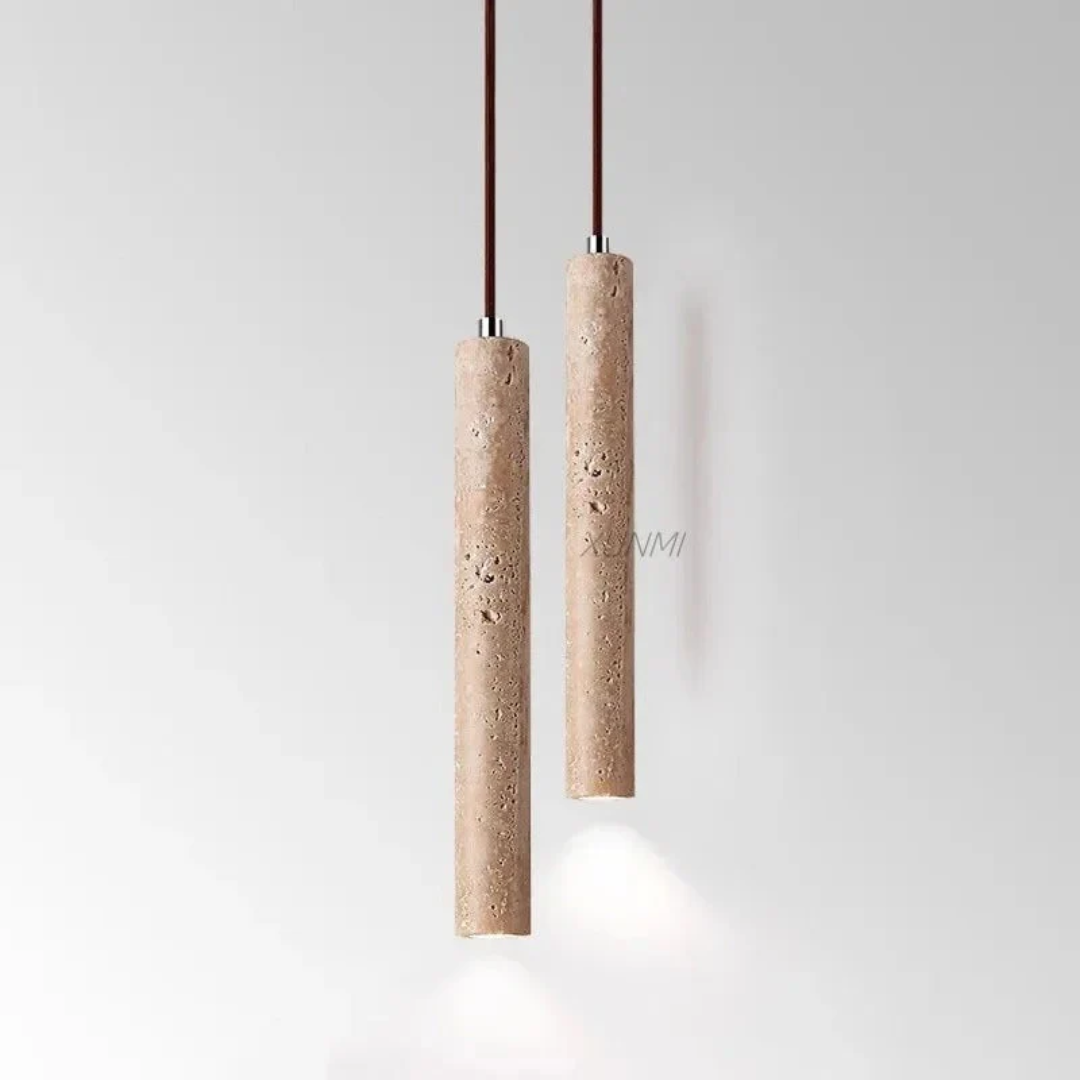 Lustre LED Minimaliste Design Wabi-Sabi 1
