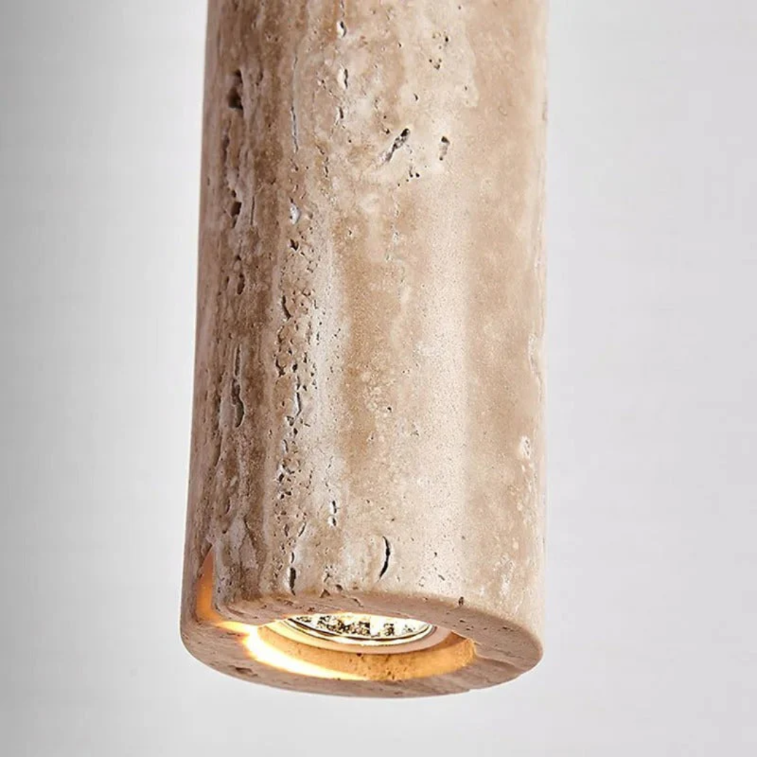 Lustre LED Minimaliste Design Wabi-Sabi 4