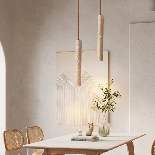 Lustre LED Minimaliste Wabi-Sabi 2
