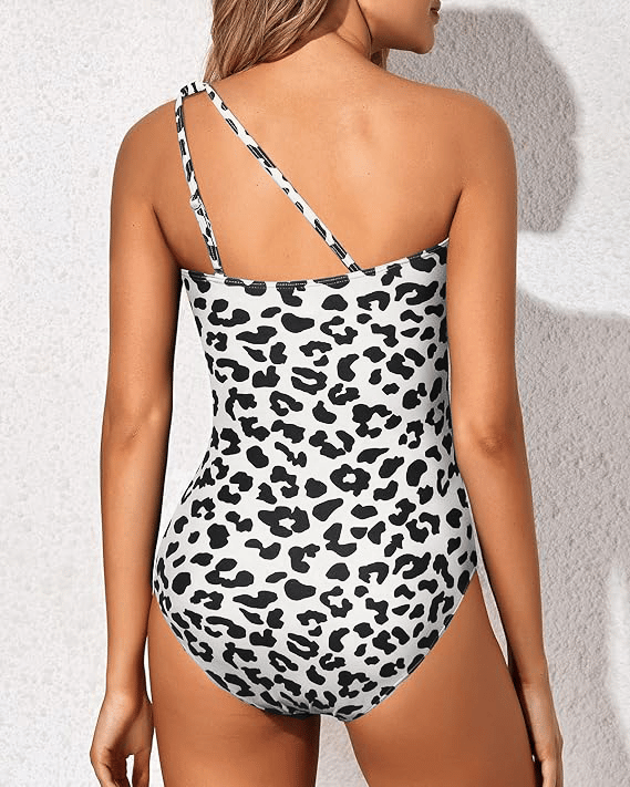 Maillot de Bain Femme Une Épaule Tendance 1
