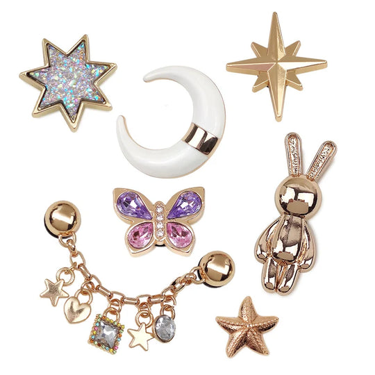 Manchette d'oreille Femme Forme de Cœur Design Unique 2