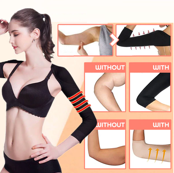 Manchon de Bras Compression Confortable Pour Femmes - Maintien Optimal 1