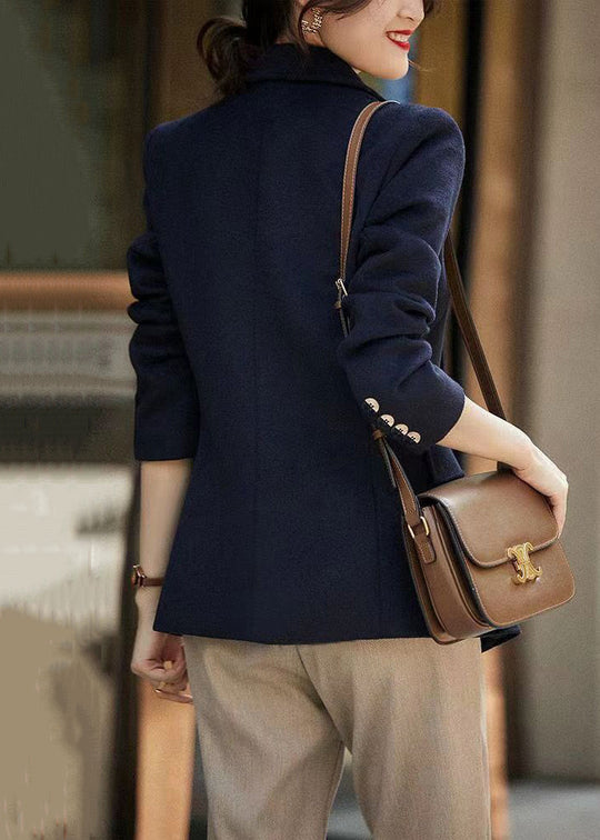 Manteau Ample à Boutons Crantés pour Femmes 3
