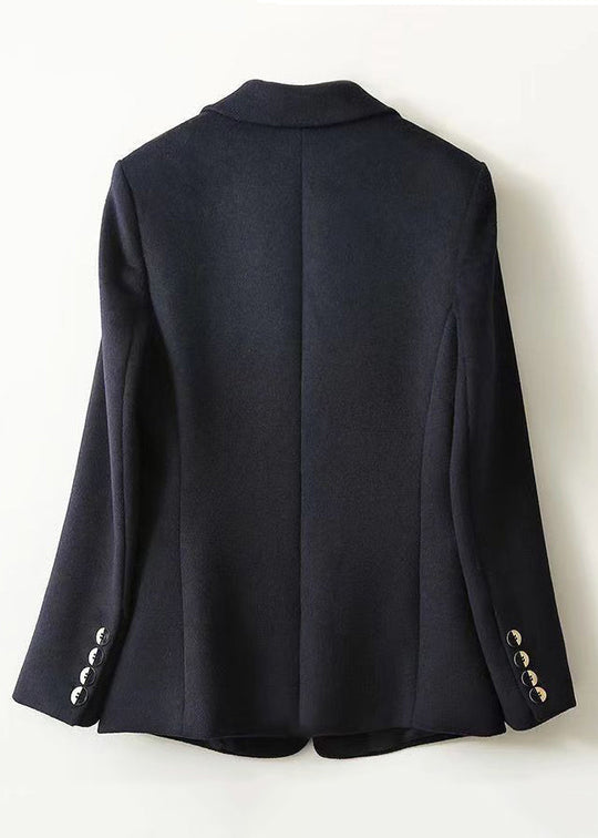 Manteau Ample à Boutons Crantés pour Femmes 4