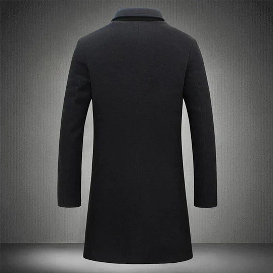 Manteau Classique pour Homme en Tissu de Luxe 2