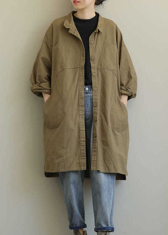 Manteau Décontracté à Col Peter Pan 2