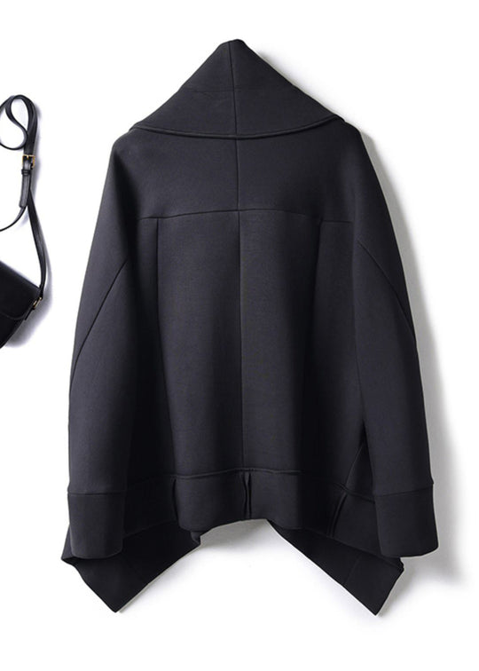 Manteau Femme Boutonné Col Peter Pan 1