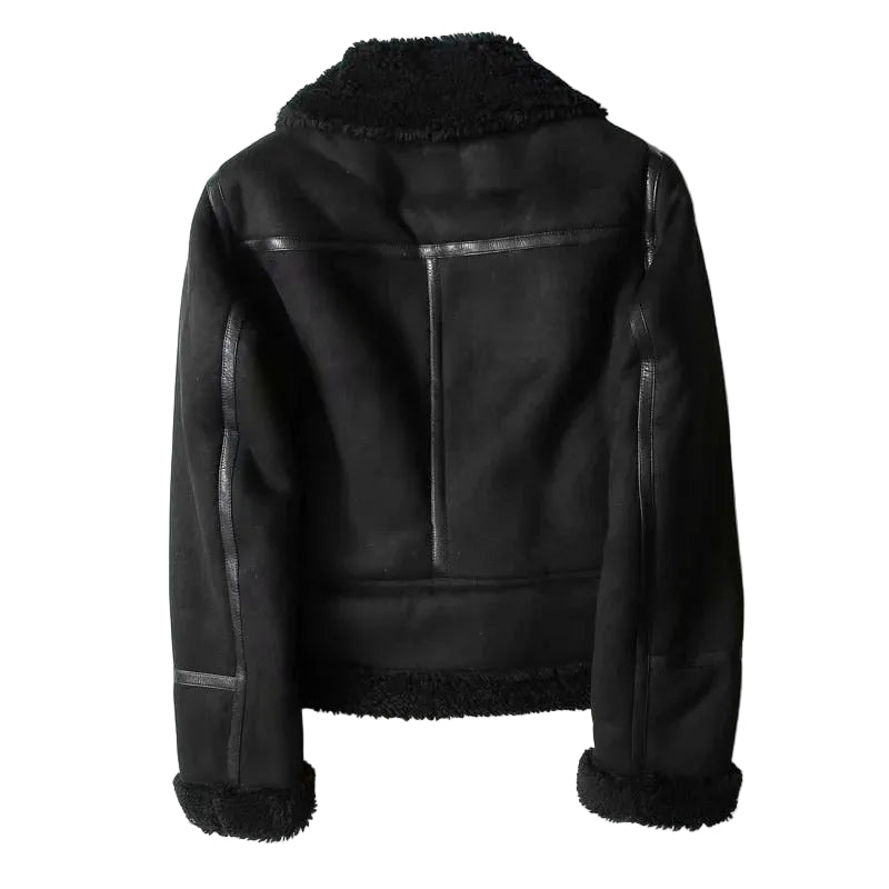 Manteau Hiver Femme Chic Cintré Col À Revers 0