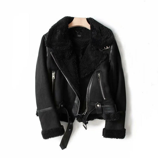Manteau Hiver Femme Chic Cintré Col À Revers 3