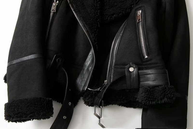 Manteau Hiver Femme Chic Cintré Col À Revers 6