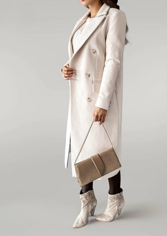 Manteau Hiver Femme Style Scandinave Long Ajusté 3