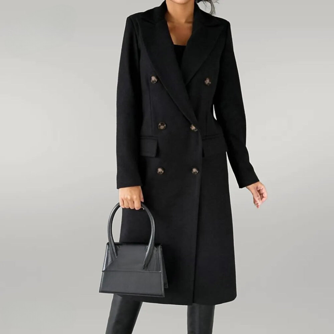 Manteau Hiver Femme Style Scandinave Long Ajusté 4