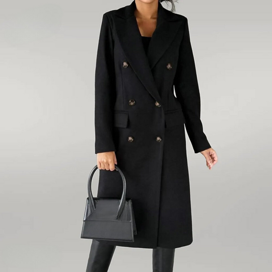 Manteau Hiver Femme Style Scandinave Long Ajusté 4