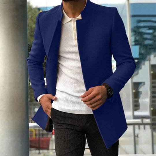 Manteau Hiver Homme Moderne Chic avec Détails Raffinés 11