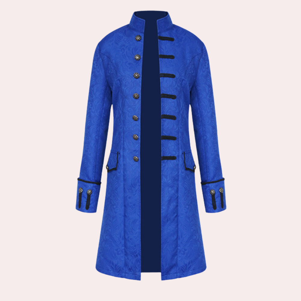 Manteau Homme Hiver Long Style Médiéval Confortable 1