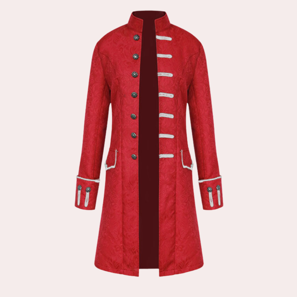 Manteau Homme Hiver Long Style Médiéval Confortable 2