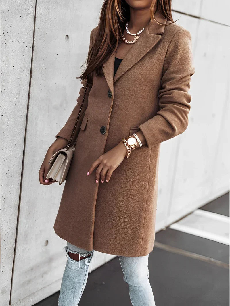 Manteau Long à Manches Longues pour Femme 2