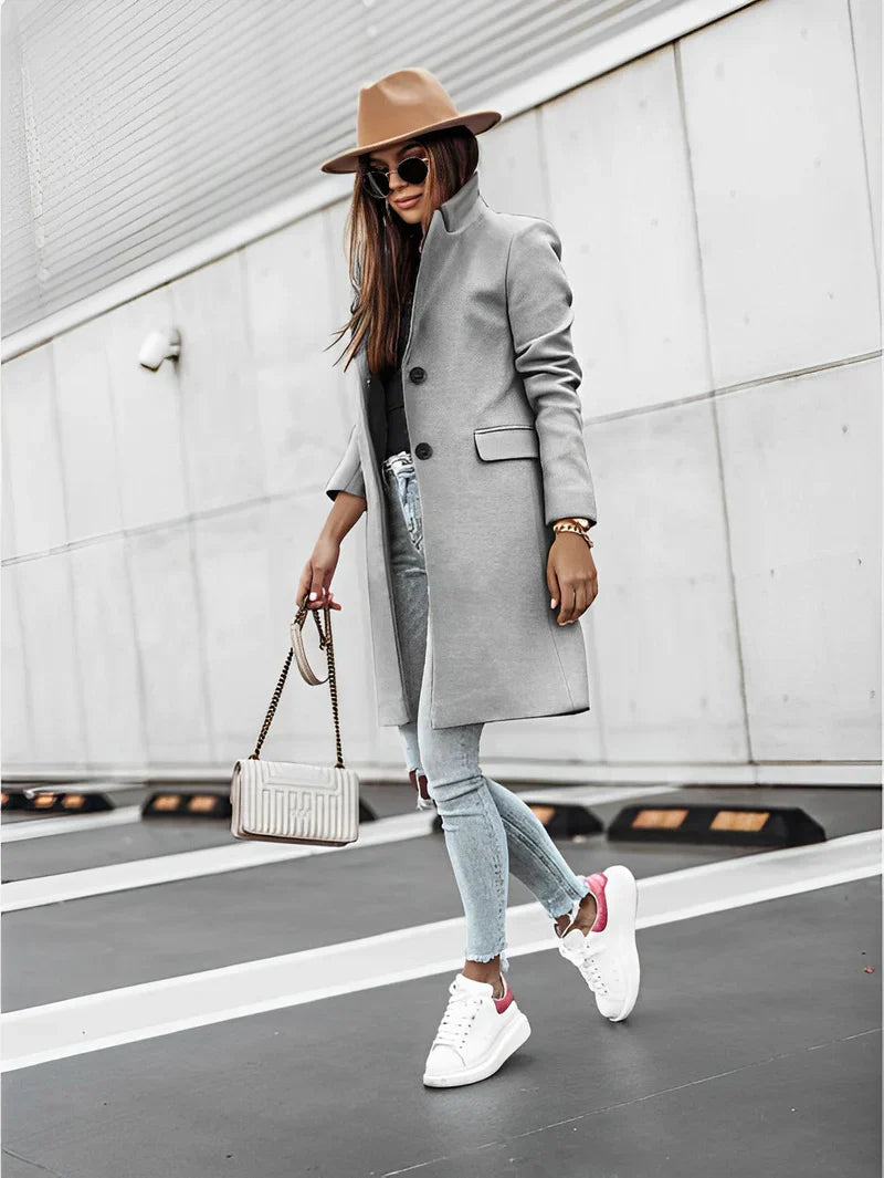 Manteau Long à Manches Longues pour Femme 6