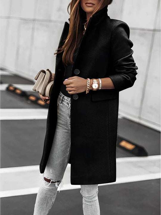 Manteau Long à Manches Longues pour Femme 9