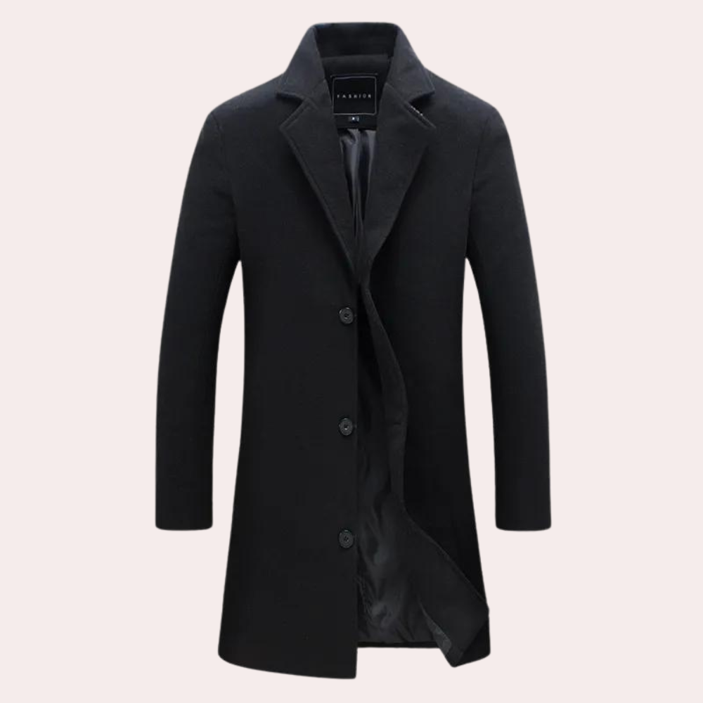 Manteau Long pour Hommes Moderne et Élégant 2
