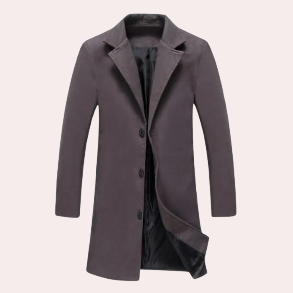Manteau Long pour Hommes Moderne et Élégant 4