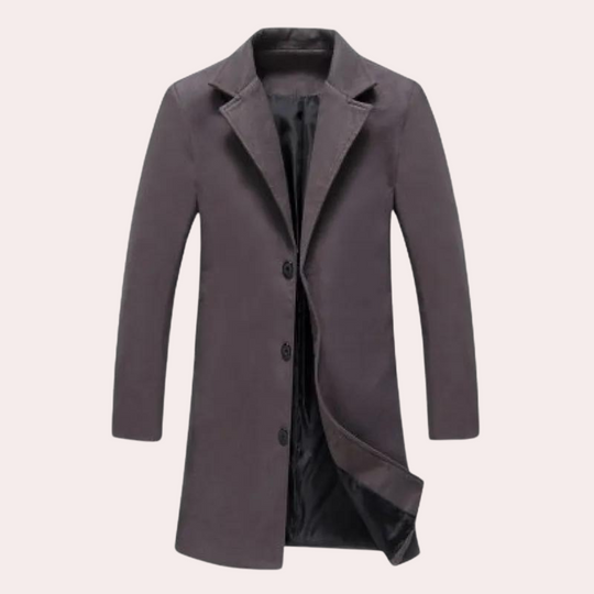 Manteau Long pour Hommes Moderne et Élégant 4